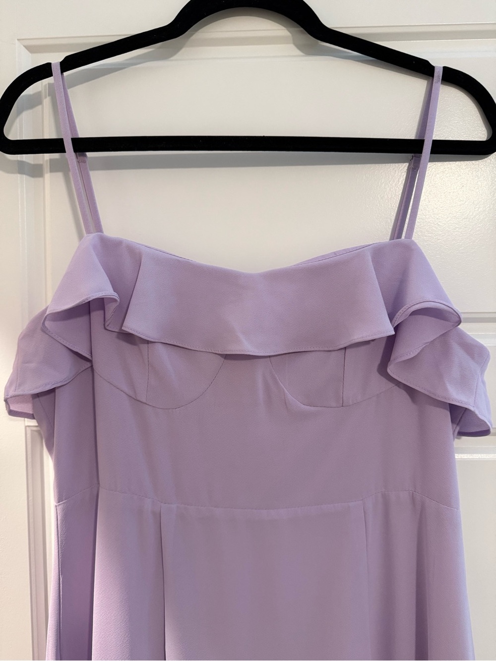 Lulu's Lavender Ruffle Maxi Dress - Picture 5 of 5